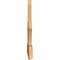 Ekena Millwork Redmond Rough Sawn Timber Gable Bracket, Western Red Cedar, 60"W x 32"H x 2"D x 6"F, 13/12 Pitch GBW060X32X0206RED00RWR - alternate 3